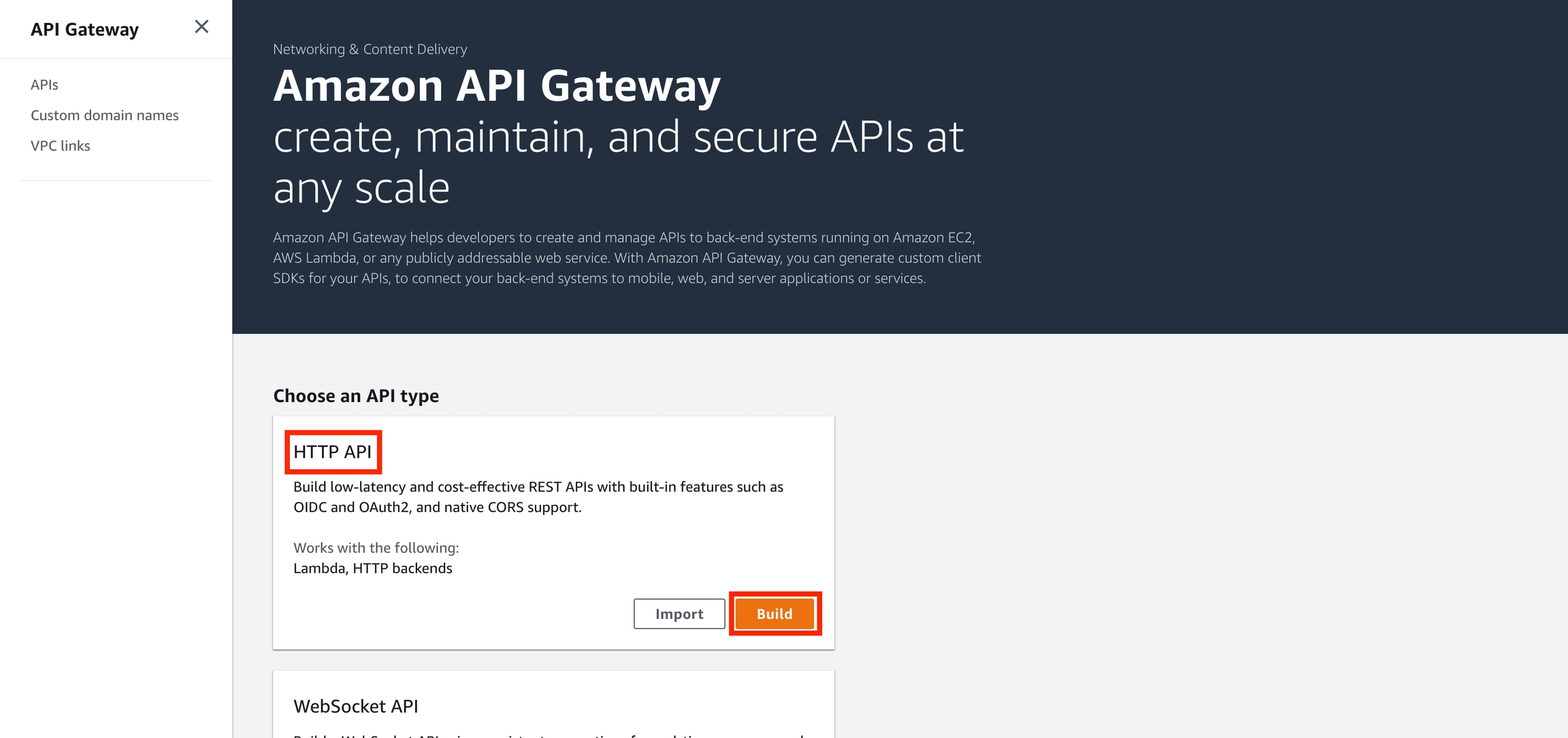 HTTPS with API Gateway | cortex